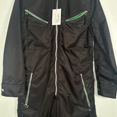 Bottega Veneta Multi-Zip Nylon Overalls Size M