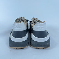 Burberry Grey Plaid Ramsey Sneakers Size 44