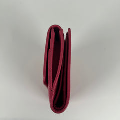 Prada Small Saffiano Pink Wallet