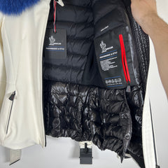 Moncler Ecrins Fur Down Jacket Size 0