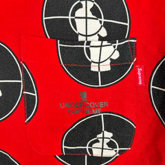 Supreme x Undercover Red Target Button Up Size L
