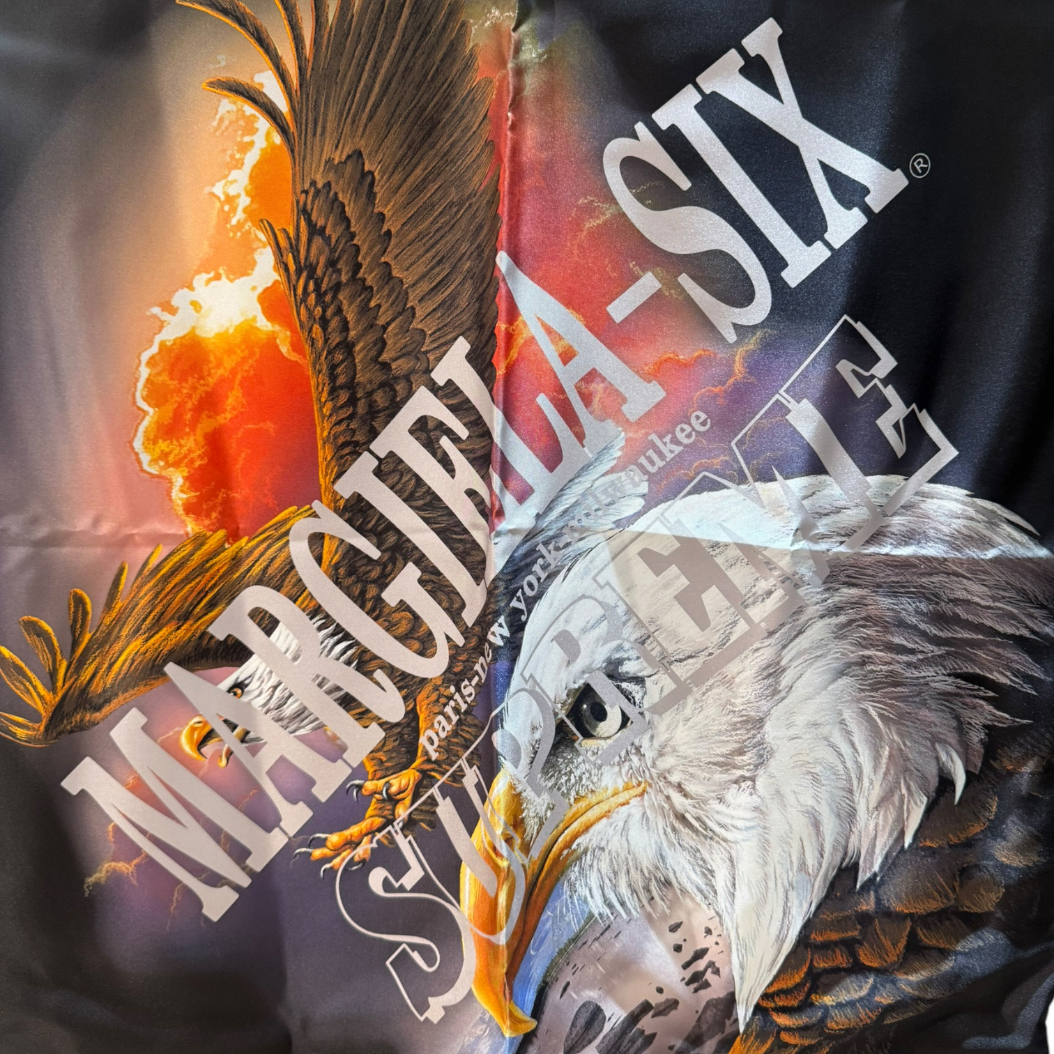 Supreme x Maison Margiela Flying Eagle Scarf