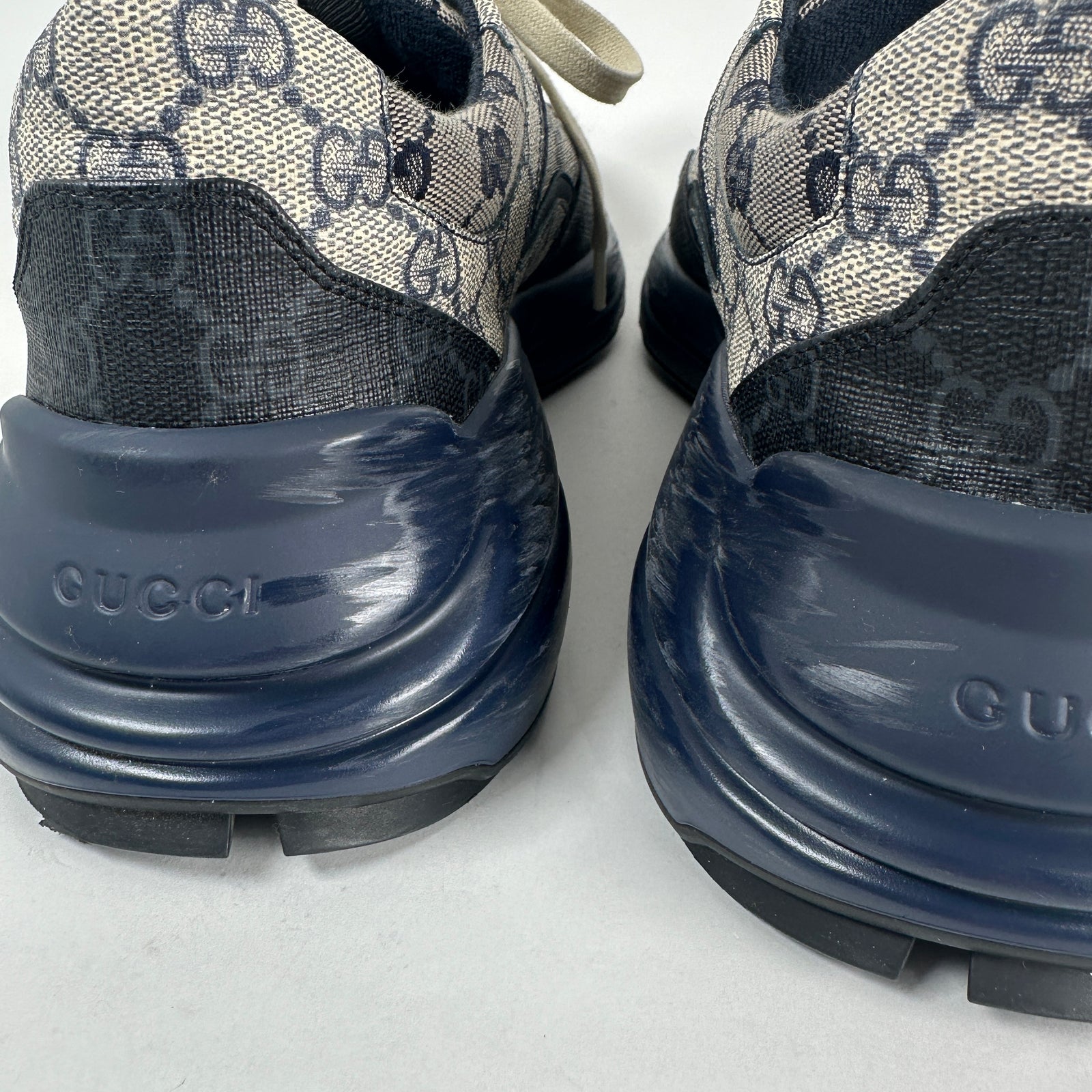Gucci Blue GG Supreme Rython Size 11