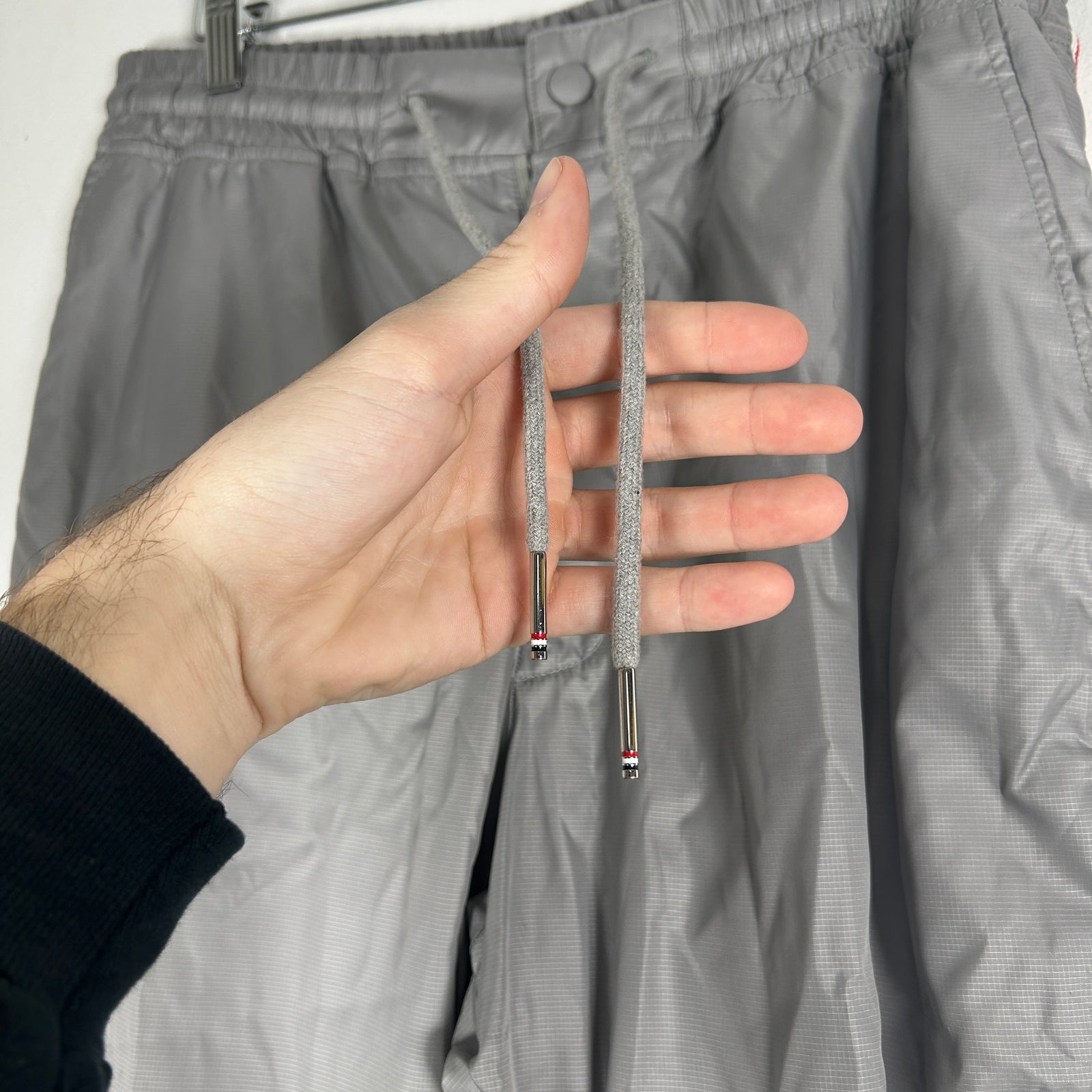 Thom Browne Grey Technical Jogger Sweatpants Size L