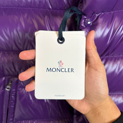 Moncler Purple Tibb Down Vest Size 5