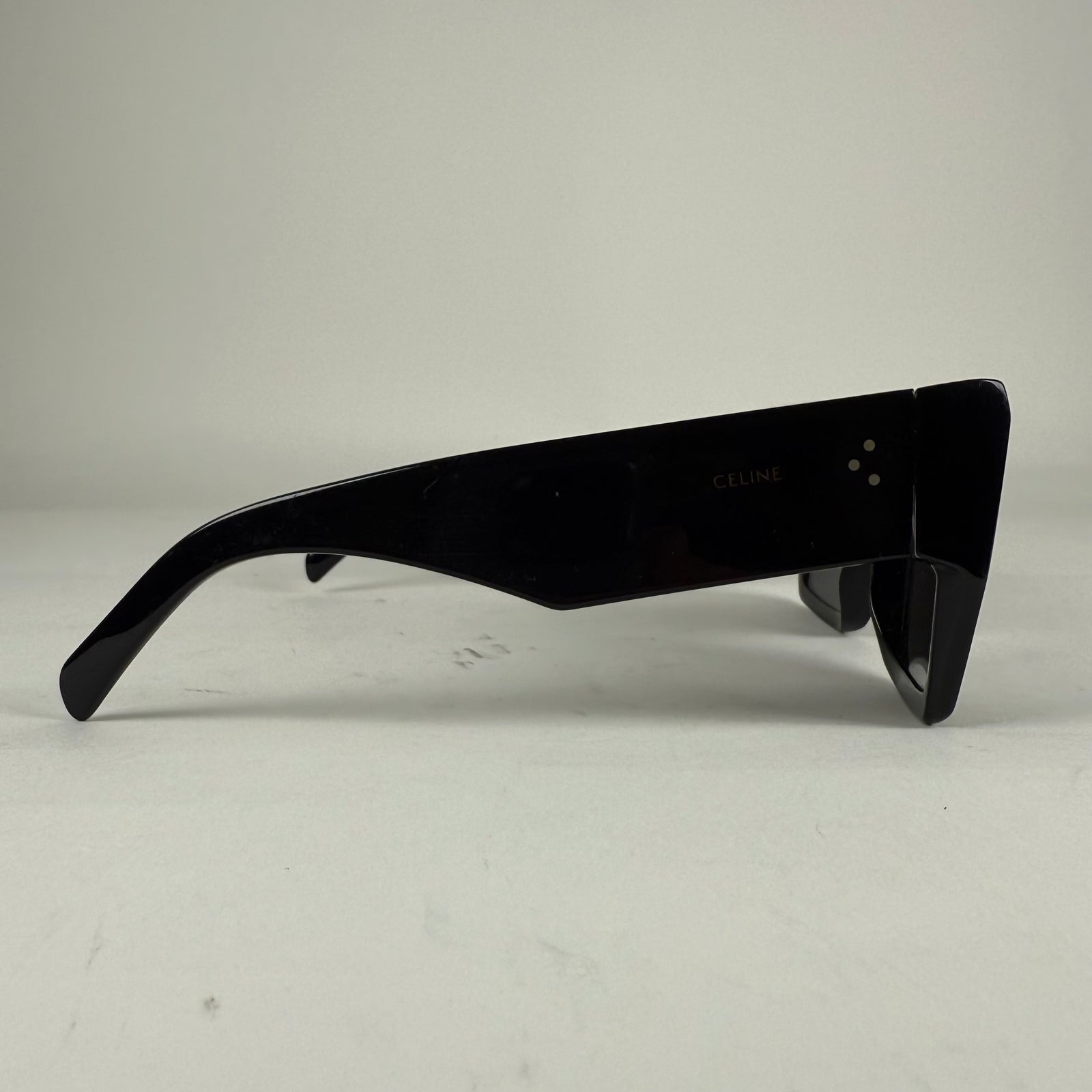 Celine Black 3-Dot Mask Sunglassses