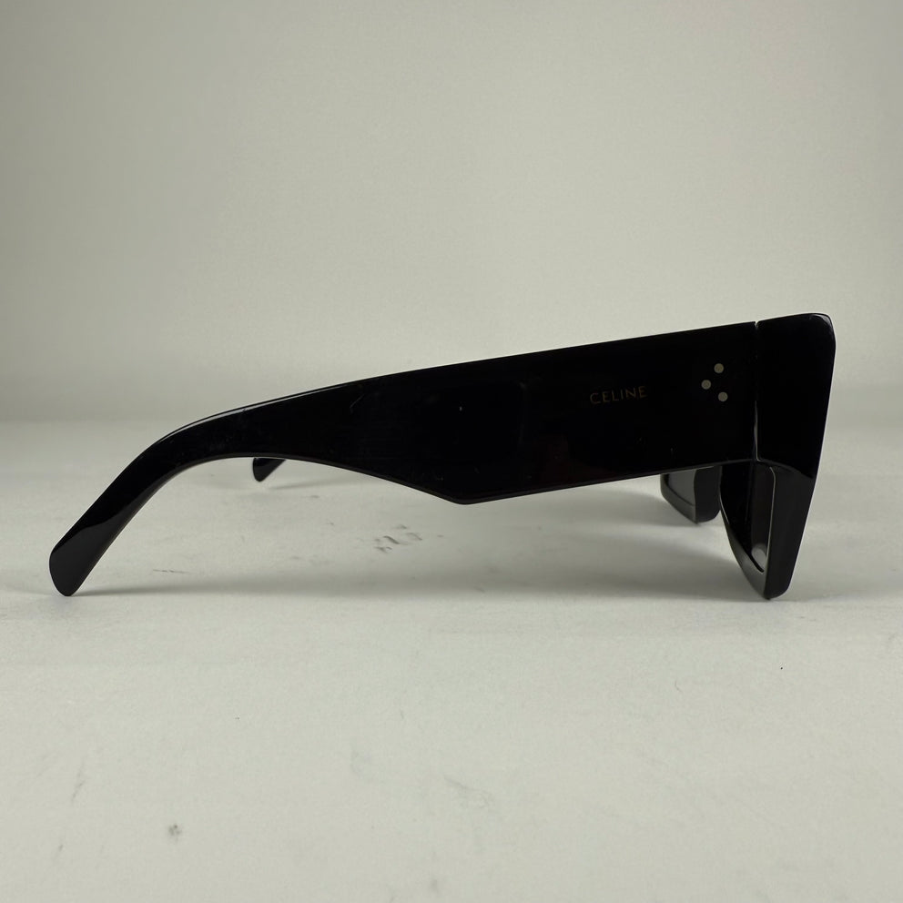 Celine Black 3-Dot Mask Sunglassses
