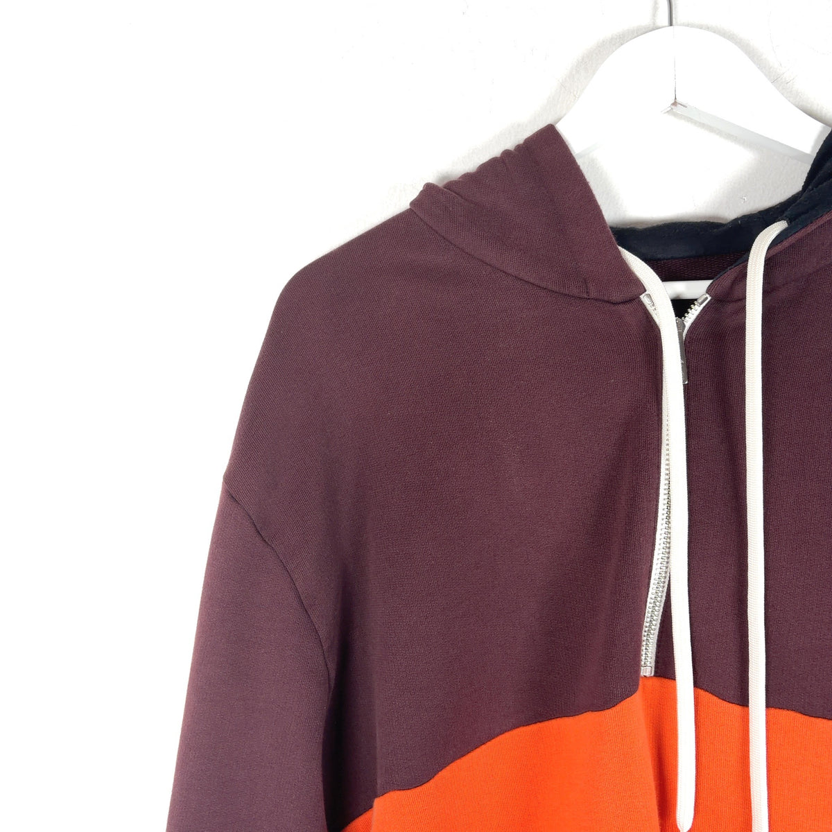Prada 1/4 Zip Colorblock Hoodie