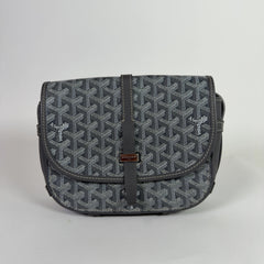 Goyard Grey Belvedere II PM Messenger Bag