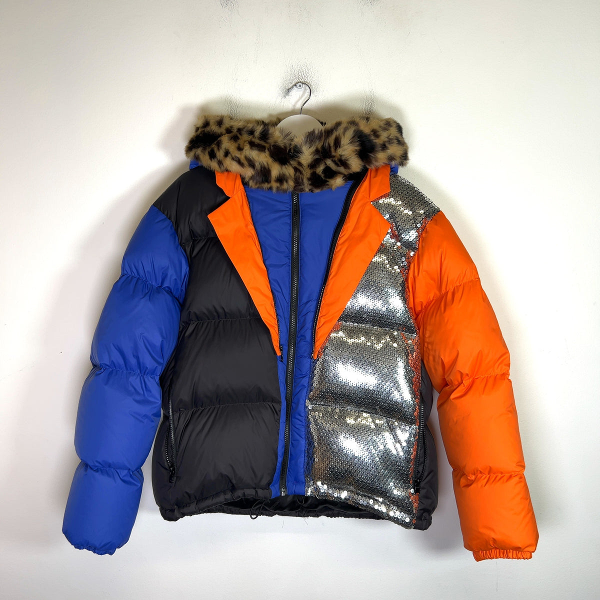 Moschino x H&M 2018 Sequin Down Puffer Jacket
