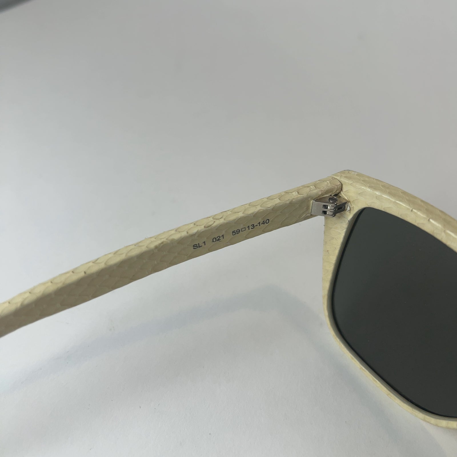 Saint Laurent SL1 Python Skin Sunglasses