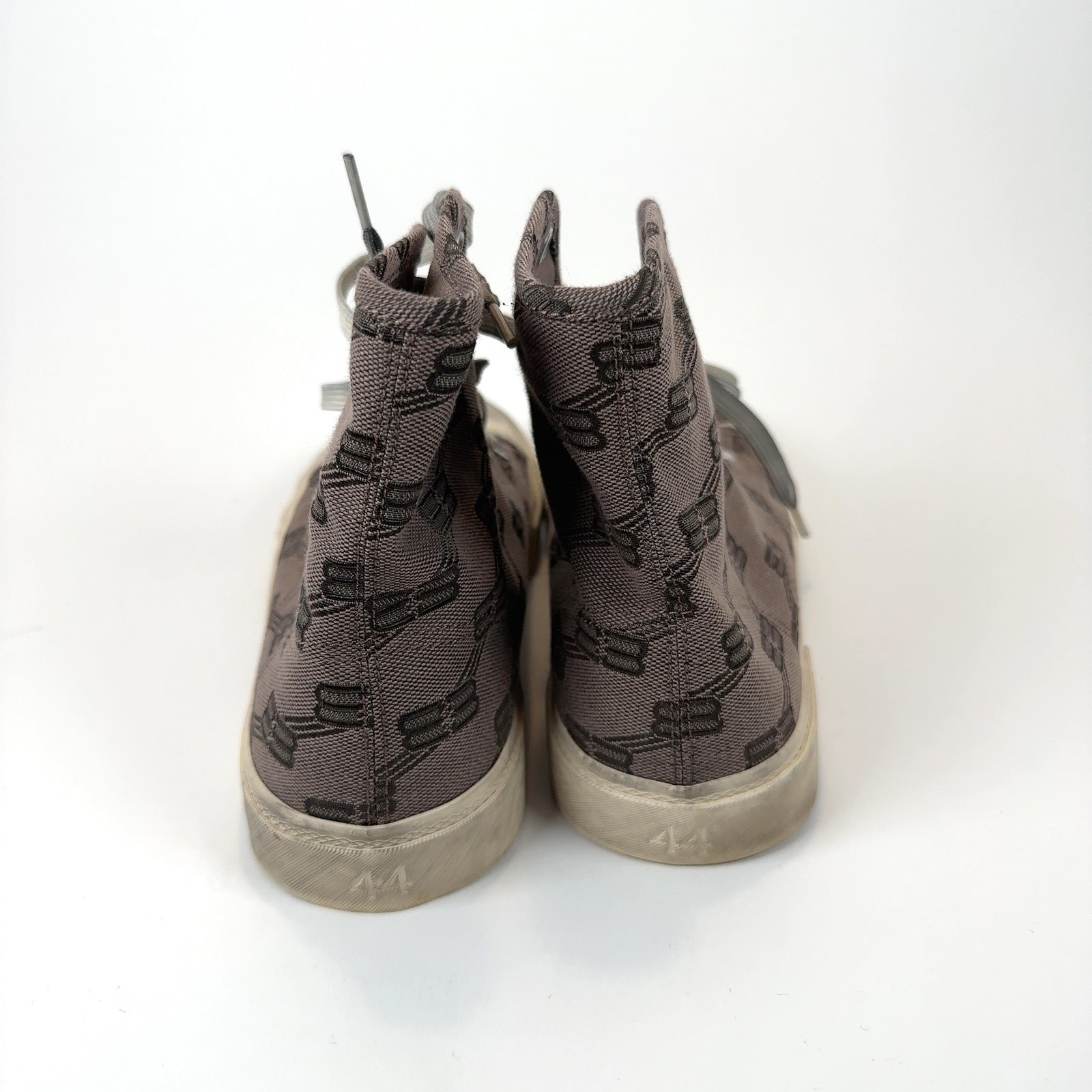 Balenciaga All-Over Print Hightop Sneakers