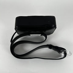 Maison Margiela Black 'Glam Slam' Patent Leather Bag