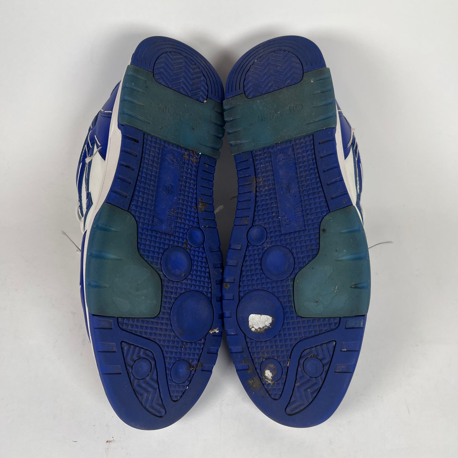 Off-White Royal Blue Out Of Office Sneakers Size 46