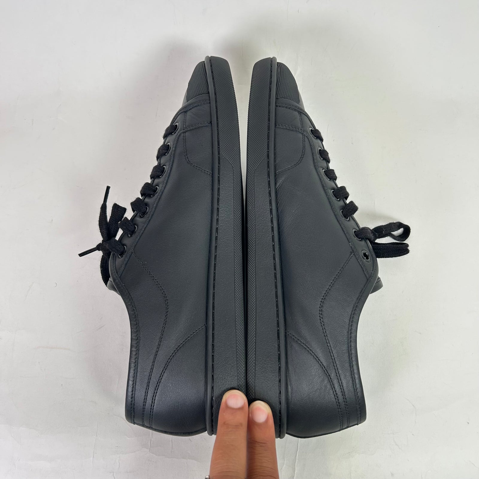 Saint Laurent Gym Calfskin Lowtop Sneakers