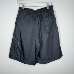 Versace Black Nylon Shorts Size 32