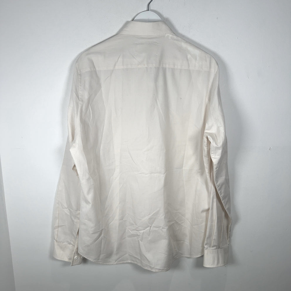 Maison Margiela White Button Up Shirt Size M