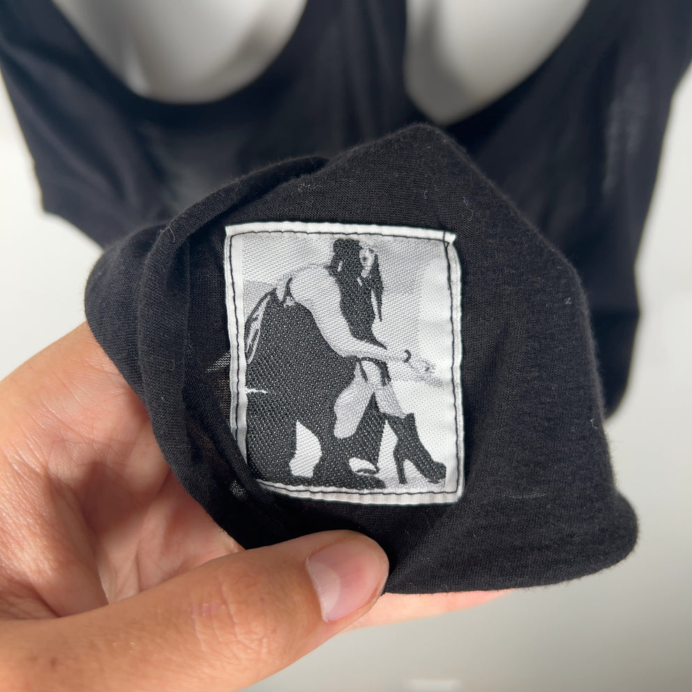 Rick Owens DRKSHDW SS18 'Membrane' Distressed Tank Top