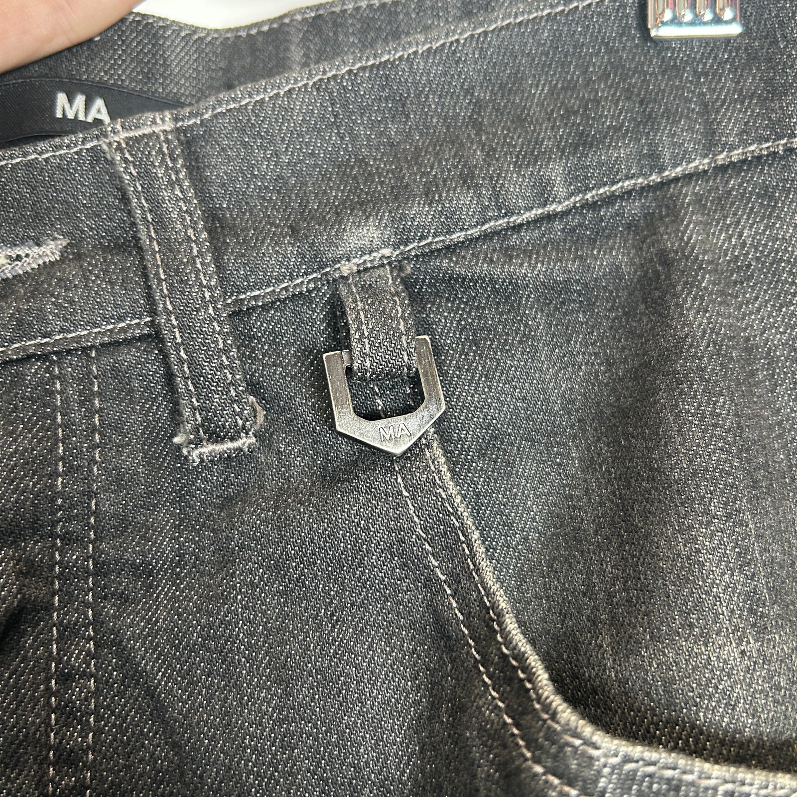 Julius SS09 MA Black Denim Jeans Size 28