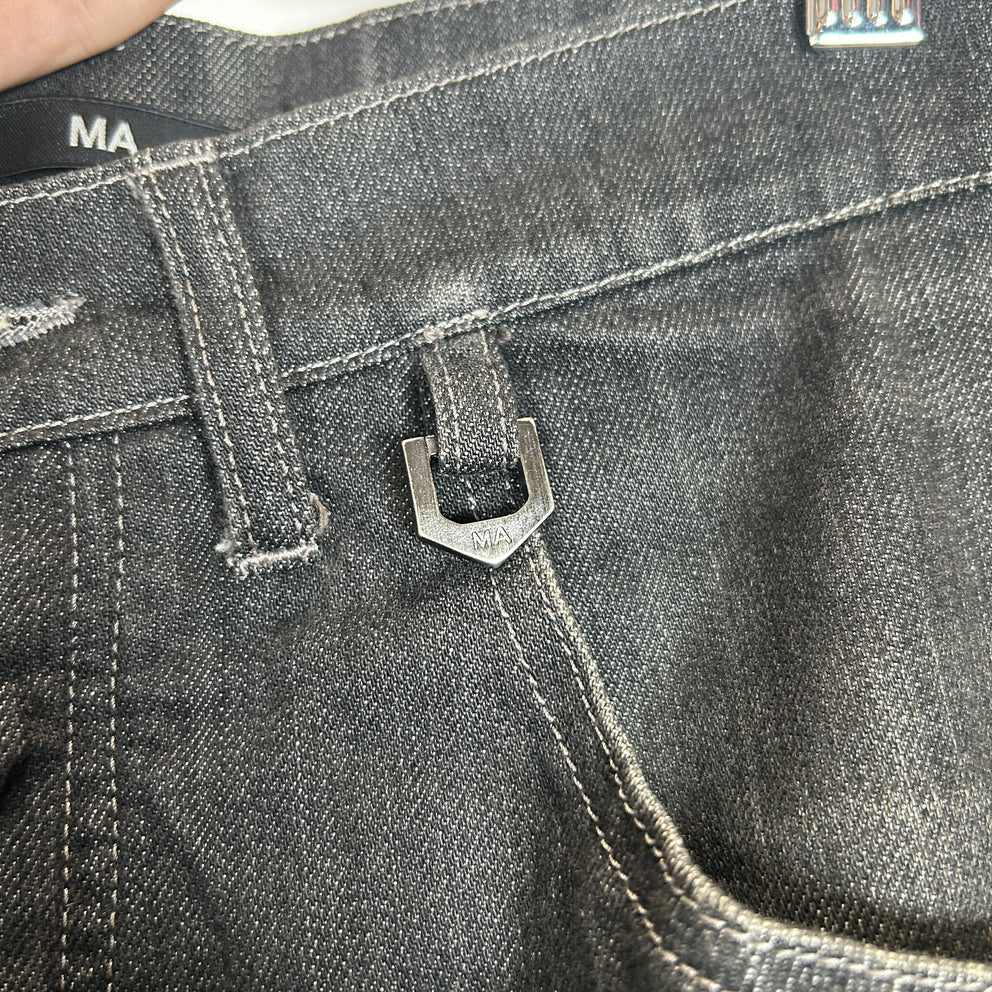 Julius SS09 MA Black Denim Jeans Size 28