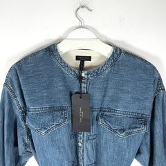 Rag & Bone Denim Romper Shirt