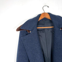 Loro Piana Cashmere Wool & Nutria Fur Trench Coat