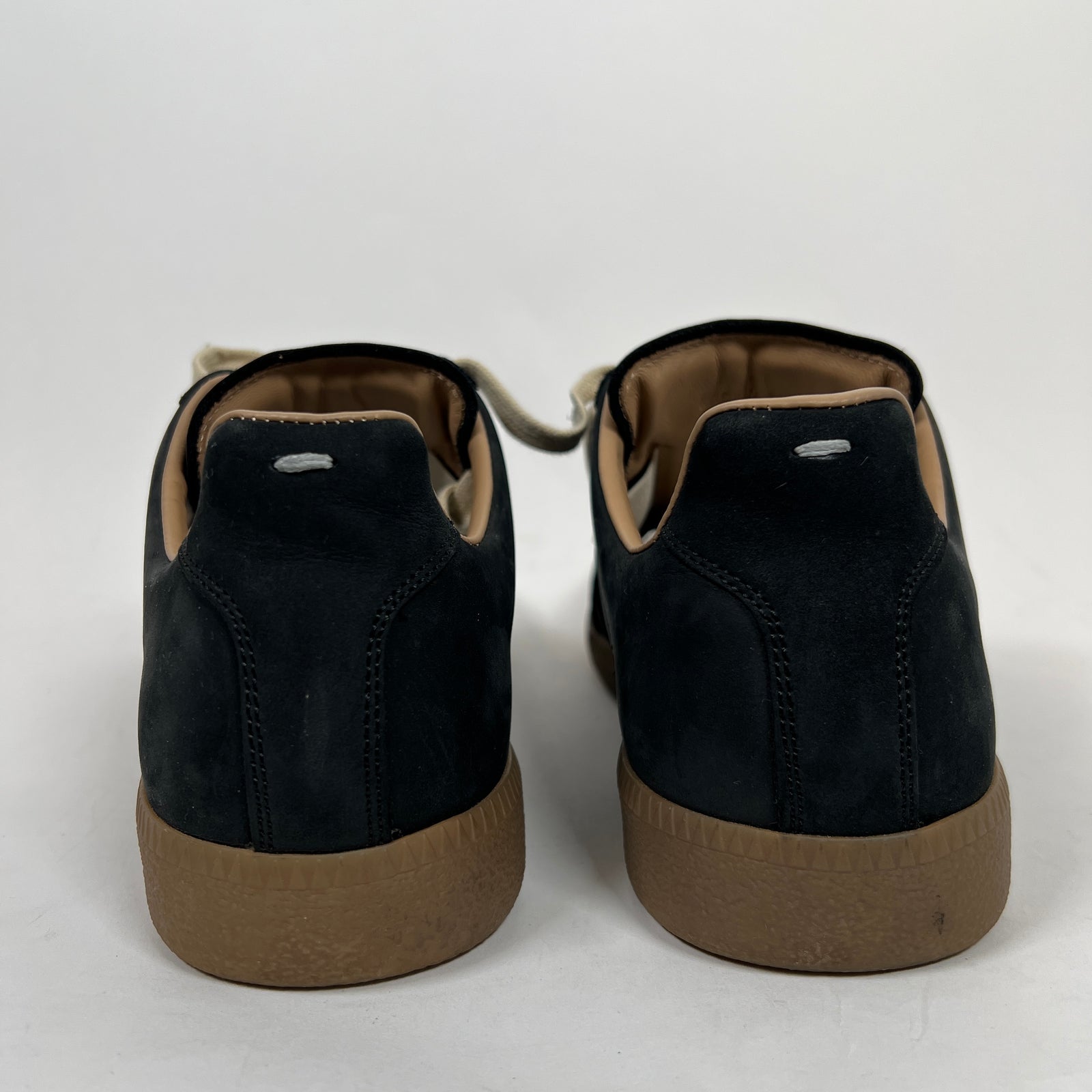 Maison Margiela Black Paint Splatter Gats Size 41