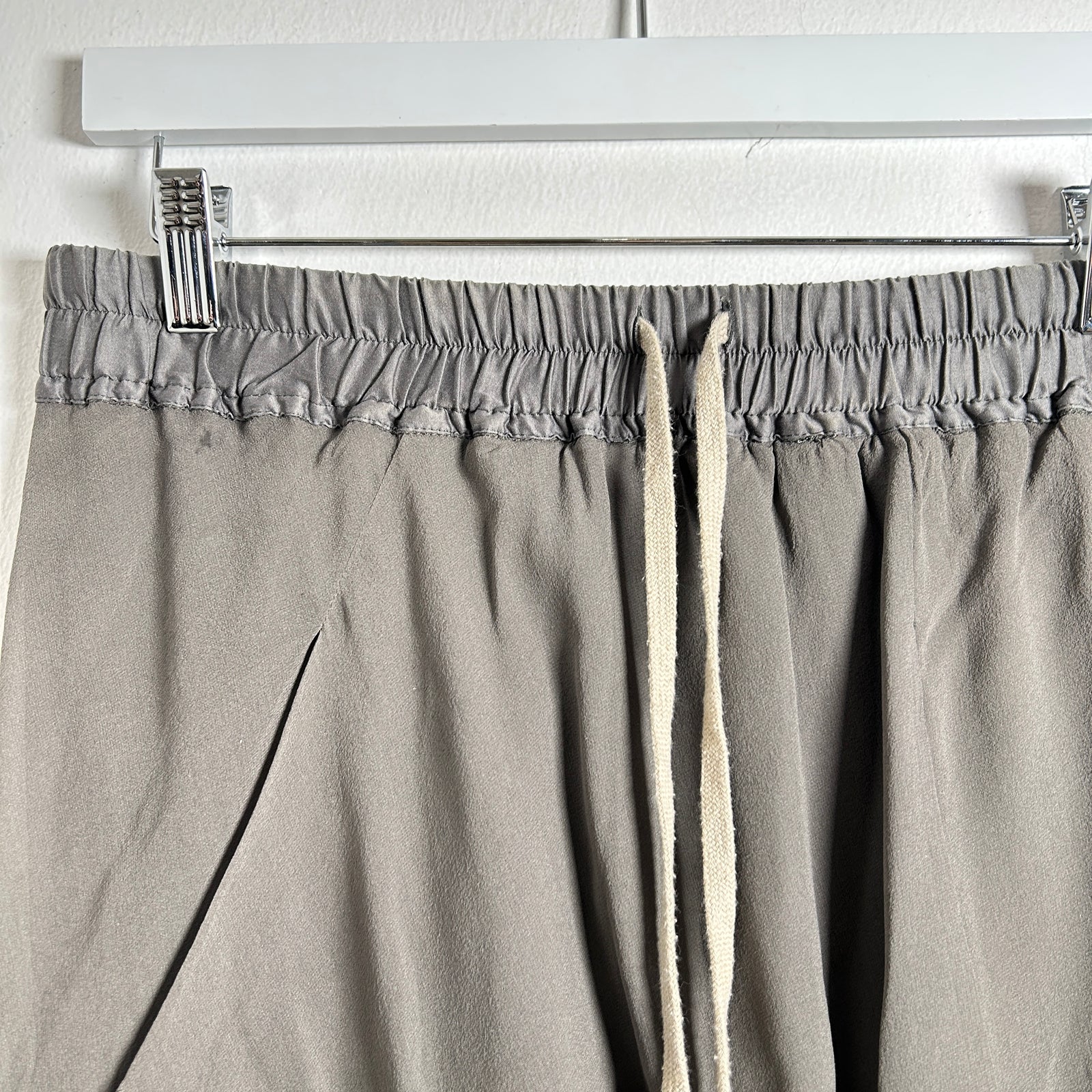 Rick Owens SS13 Dark Dust Viscose Shorts Size 10