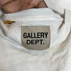 Gallery Dept White 'You Are Late' T-Shirt Size M
