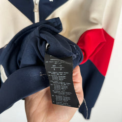 Palm Angels Navy/Red Paneled Track Jacket Size S