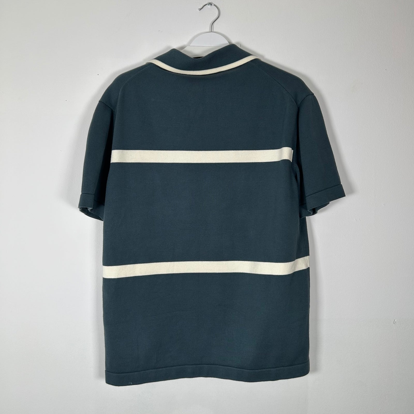 Louis Vuitton Navy Cycling Polo Size M