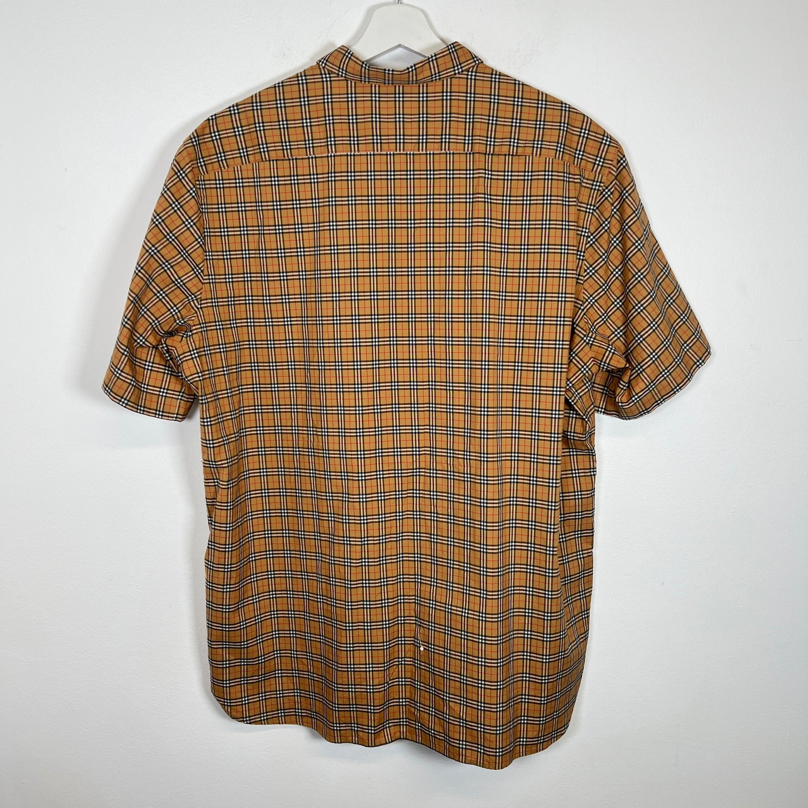 Burberry Plaid Check Shirt Size 2XL