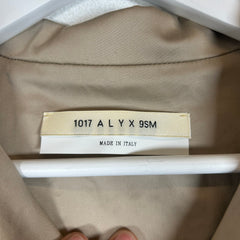 1017 Alyx 9SM Khaki Curved Pocket SS Button-Up Shirt Size L