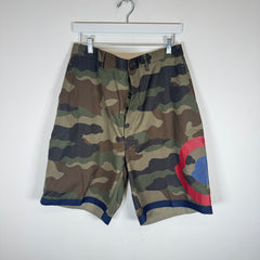 Moncler Camo Logo Shorts Size 34
