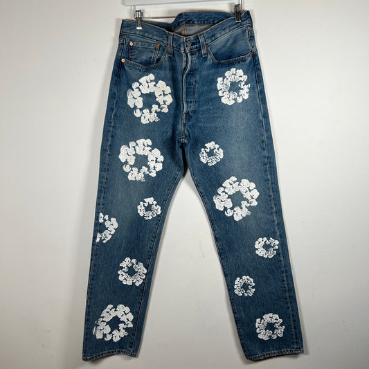 Denim Tears Lightwash Wreath Jeans Size 33