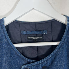 Engineered Garments Denim Cargo Vest