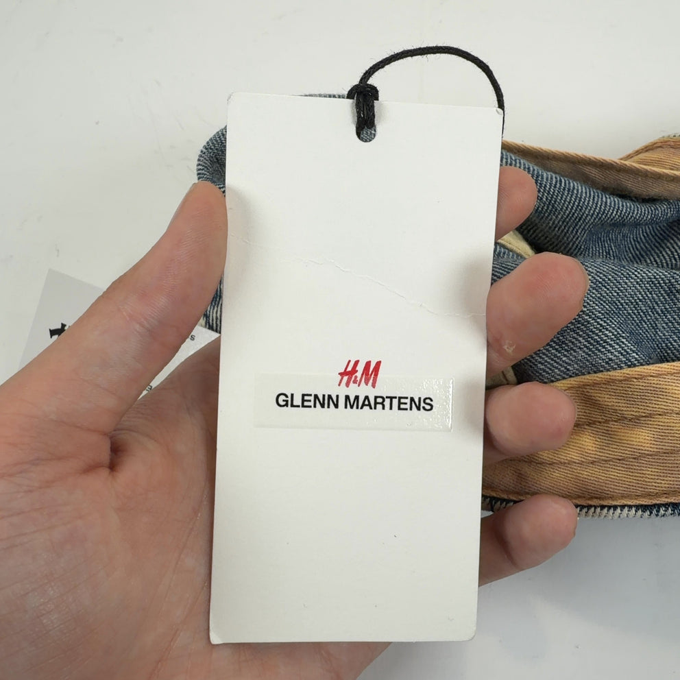 H&M Glenn Martens Denim Logo Cap