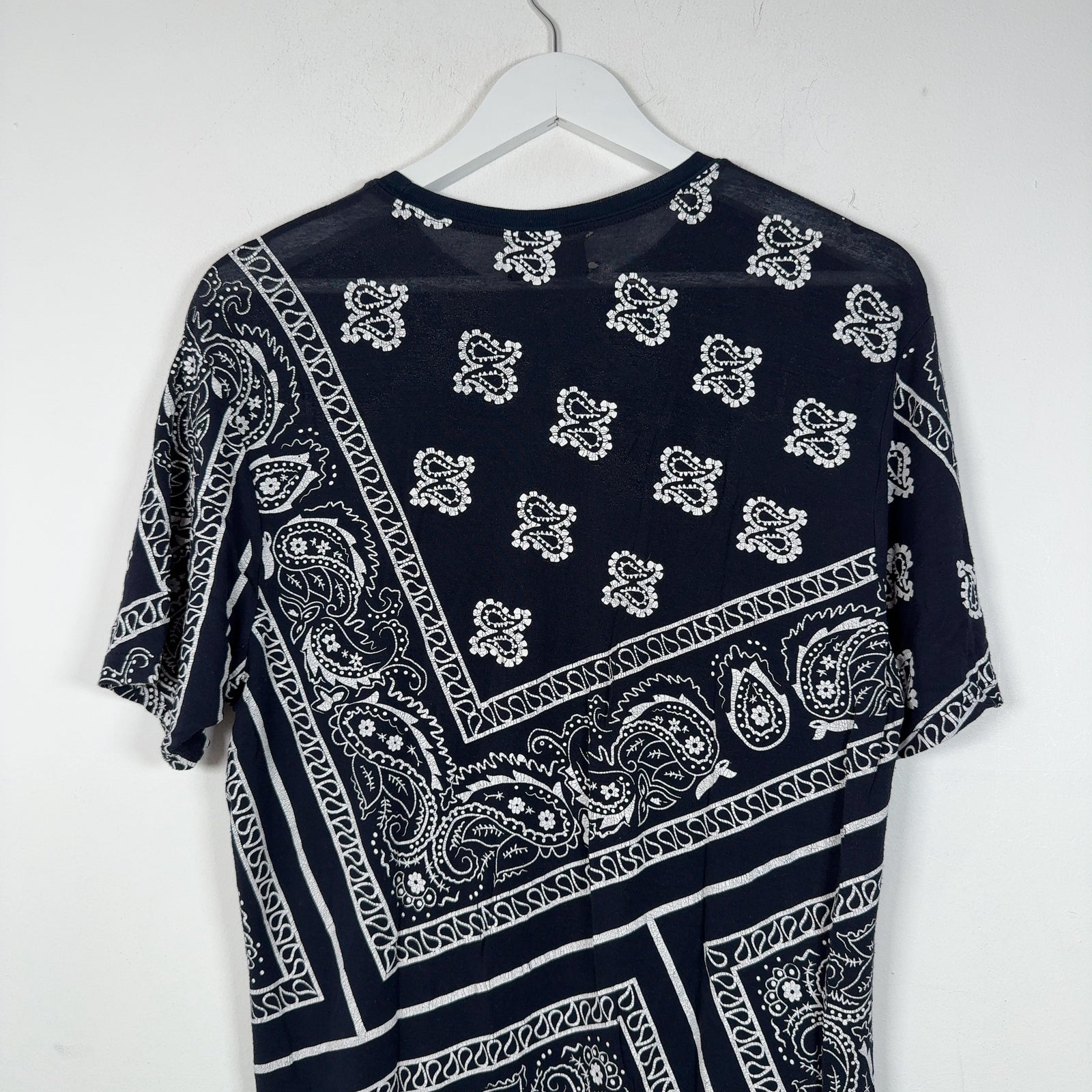 Rhude All Over Bandana Print T-Shirt