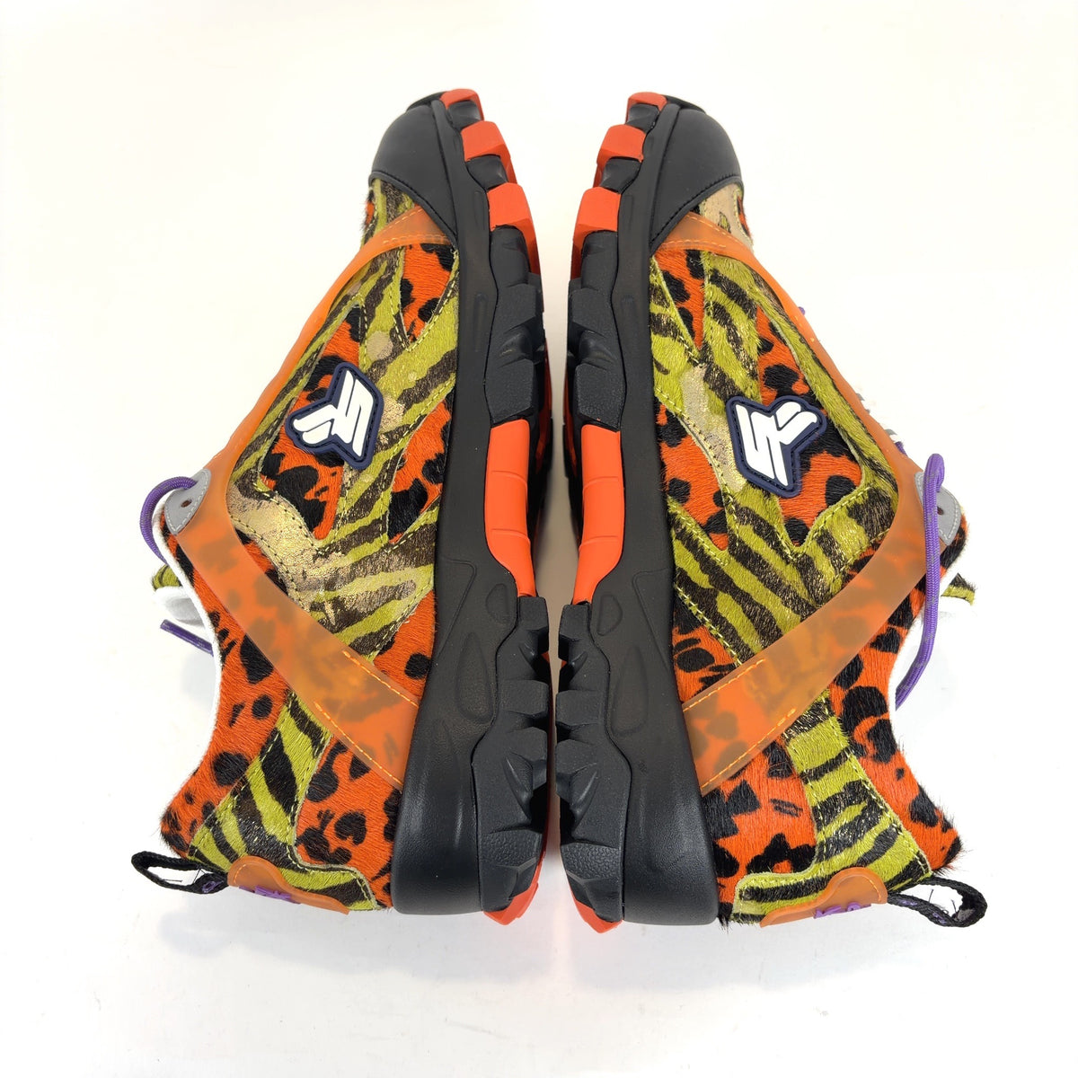 Sicko x PDF Diamond Green Tiger Hiking Sneakers