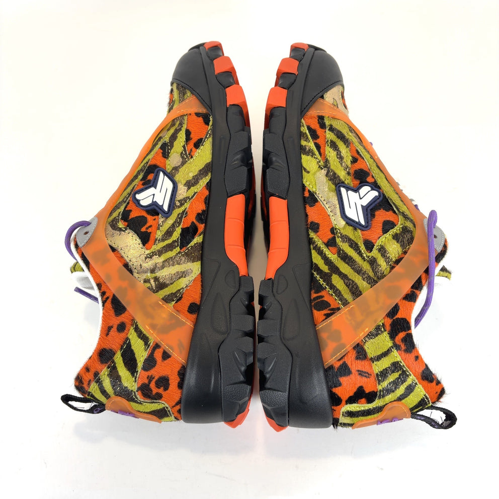 Sicko x PDF Diamond Green Tiger Hiking Sneakers