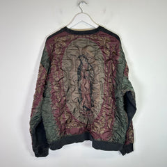 Kapital Kountry Over-Dyed Virgin Mary Quilted Crewneck Size 3
