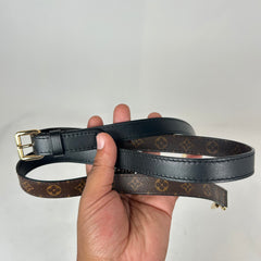Louis Vuitton Black Epi Leather Sac Plat BB Bag