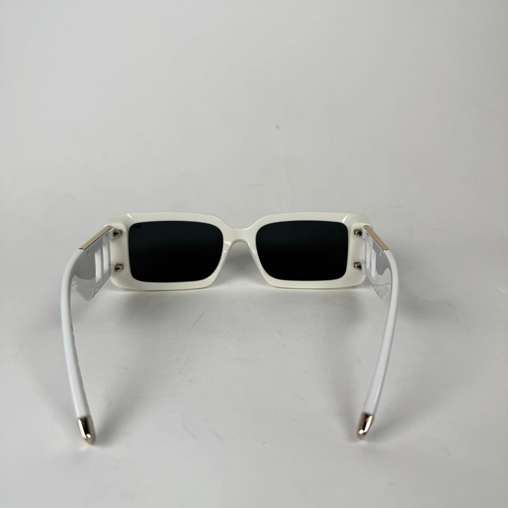 Tiffany & Co White TF4197 Rectangle Sunglasses