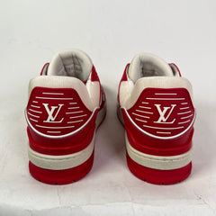 Louis Vuitton Red Monogram LV Trainer