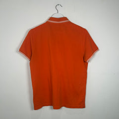 Moncler Orange Polo Shirt Size M