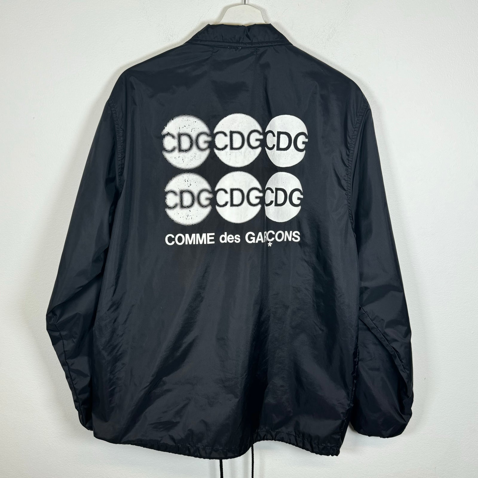 CDG Black Dot Coach Jacket Size M