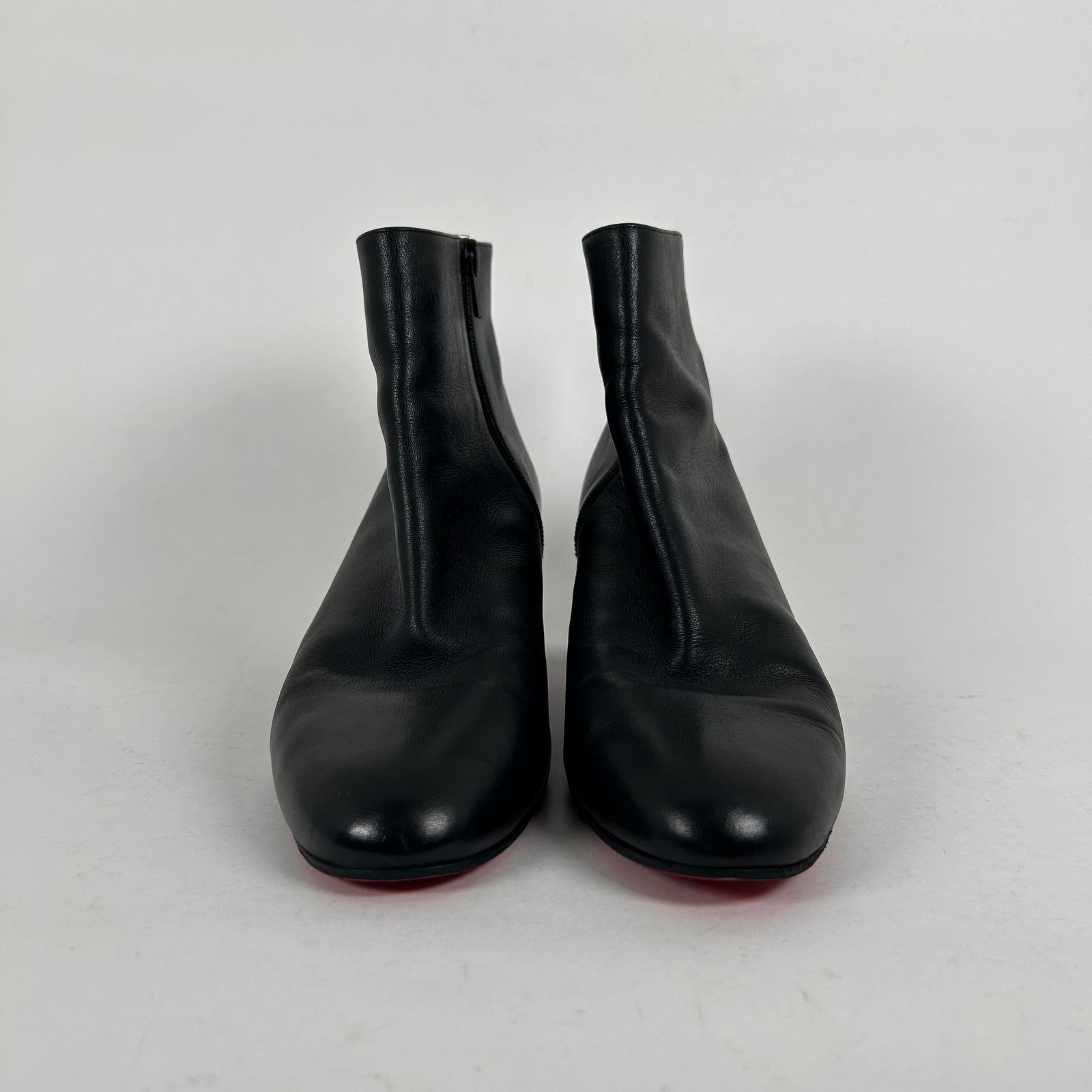 Christian Louboutin Black Leather Turela Boot Size 9