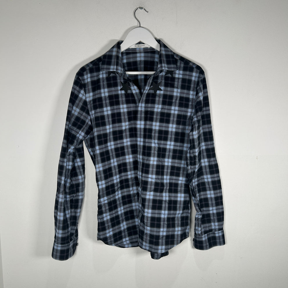 Givenchy Star Collar Button Up Shirt Size S