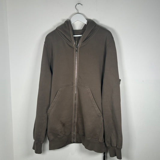 Rick Owens Dust Full Zip Gimp Hoodie Size XL