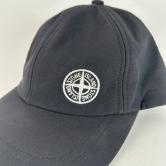 Stone Island Black Logo Hat